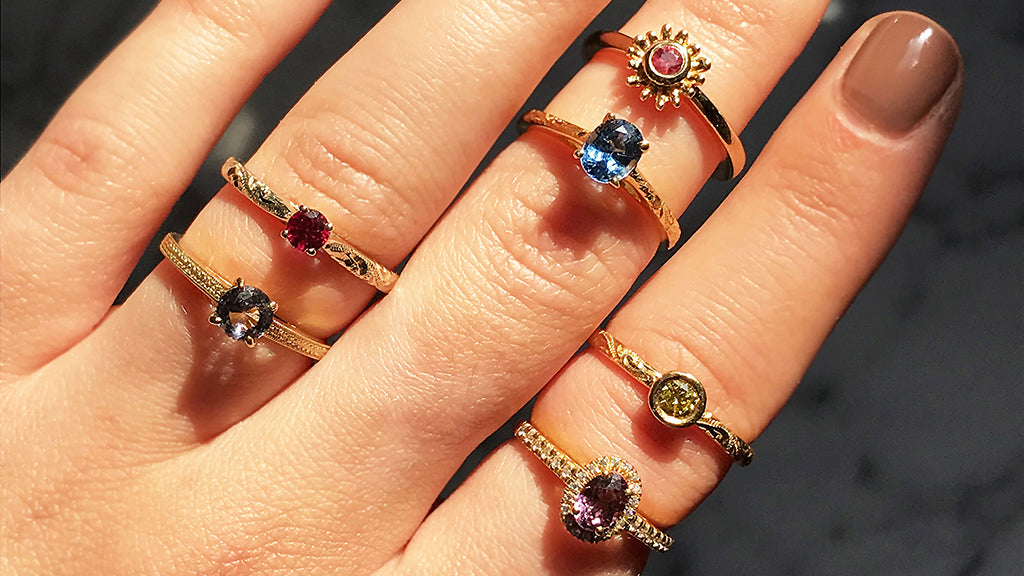 Goodbye, Reign of the Diamond Solitaire – Hello, Coloured Gemstone Engagement Rings!