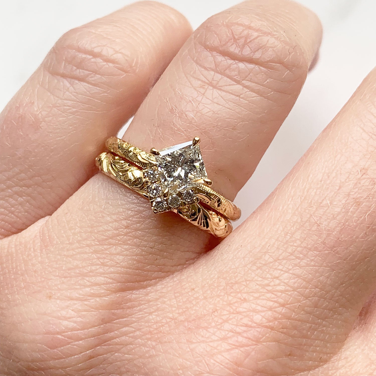 Bespoke Amanda Remodelled Diamond Engagement Ring