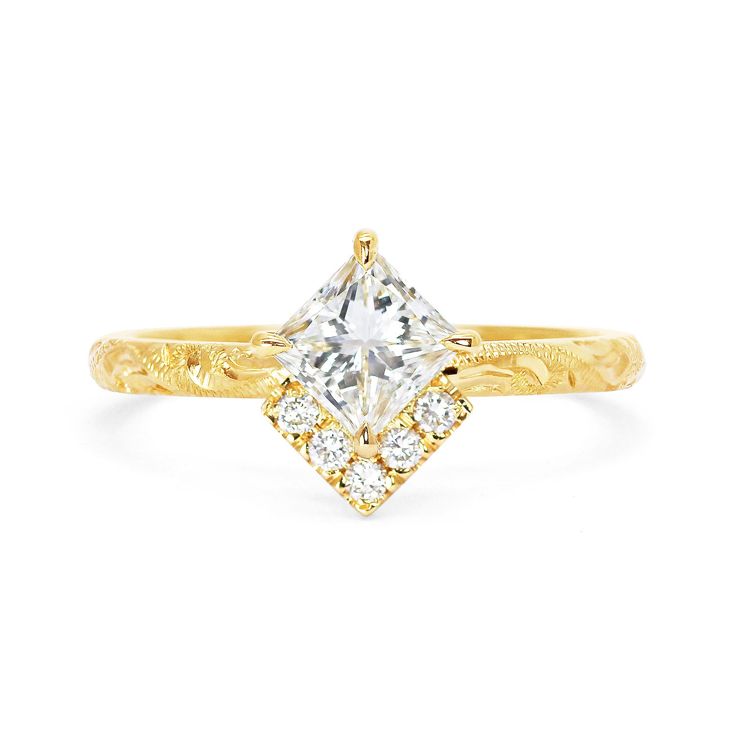 Bespoke Amanda Remodelled Diamond Engagement Ring