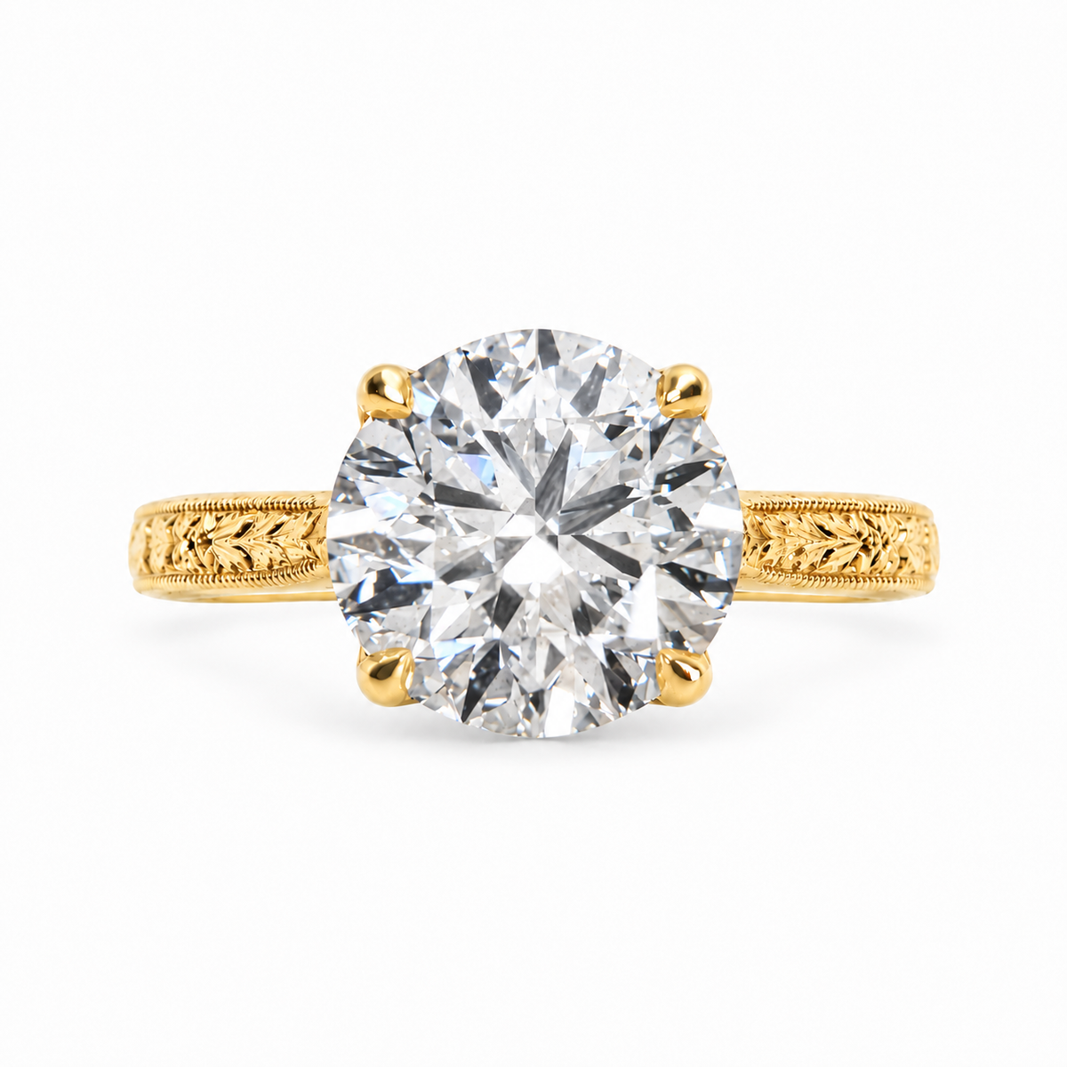 Bespoke Freddie Lab-Grown Diamond Solitaire Engagement Ring