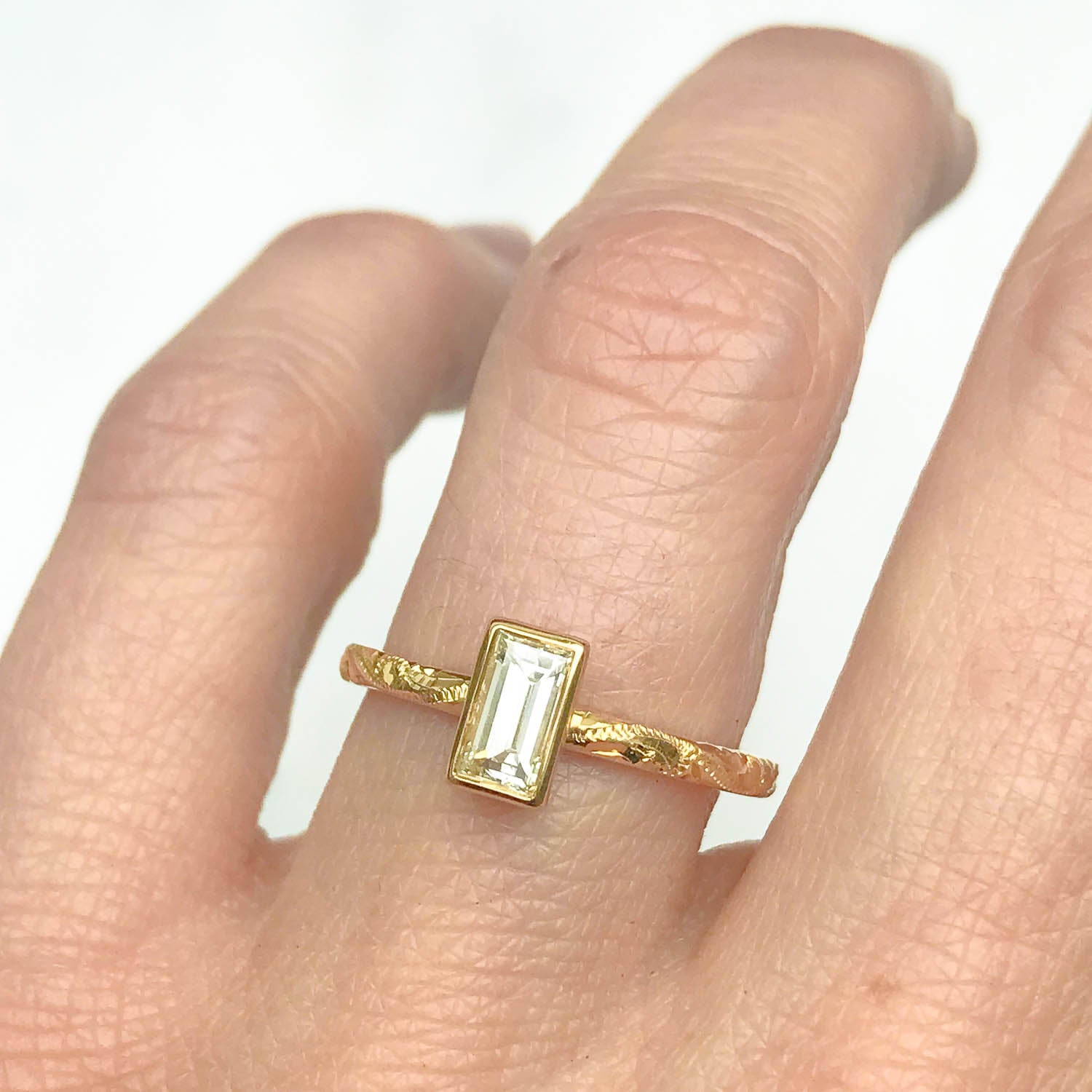 Hera Fancy Baguette Diamond Ring