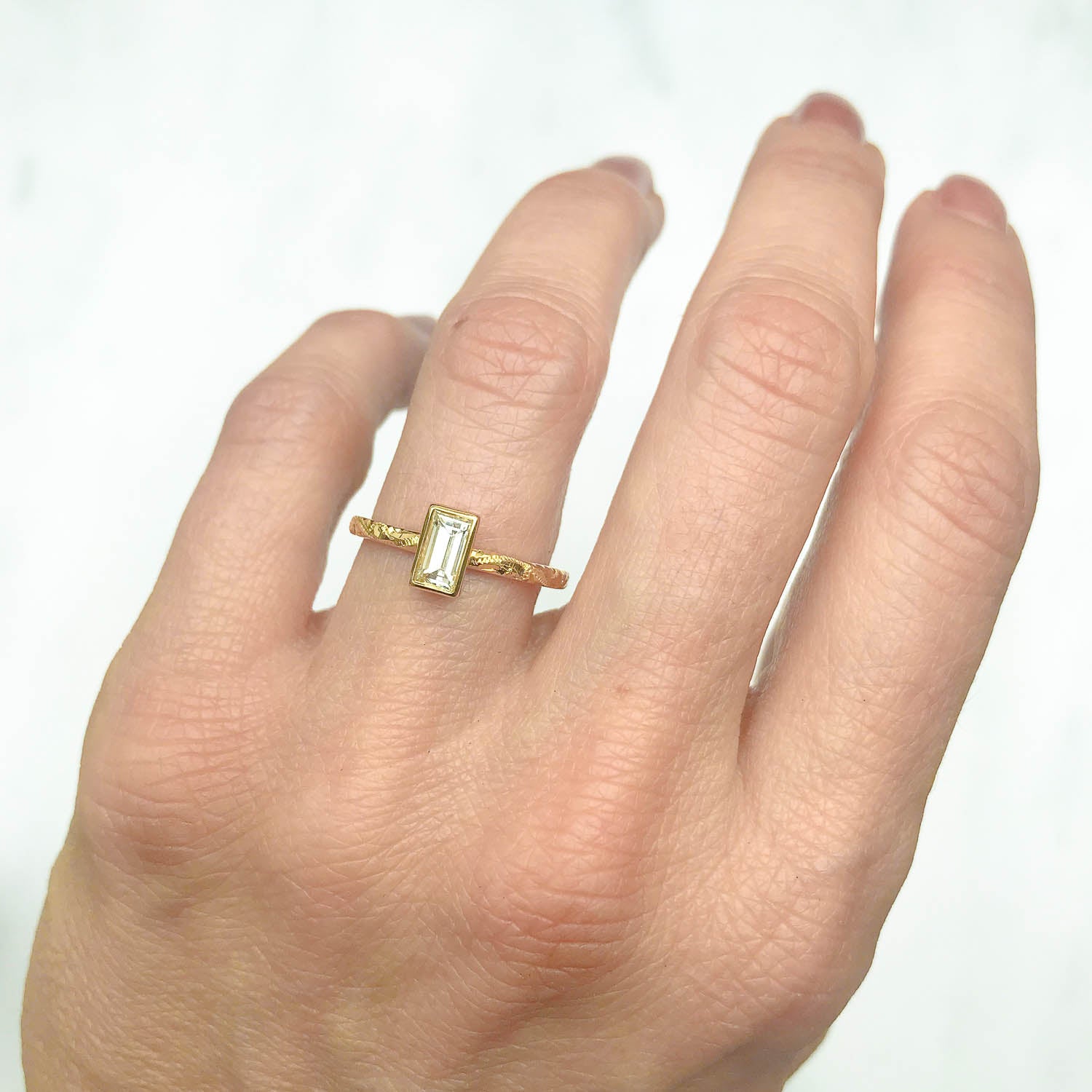 Hera Fancy Baguette Diamond Ring