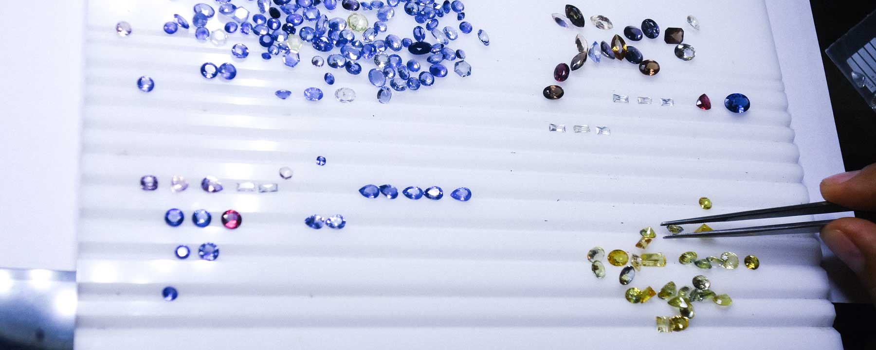 Sustainably mined Sri Lankan sapphires in a variety of colours