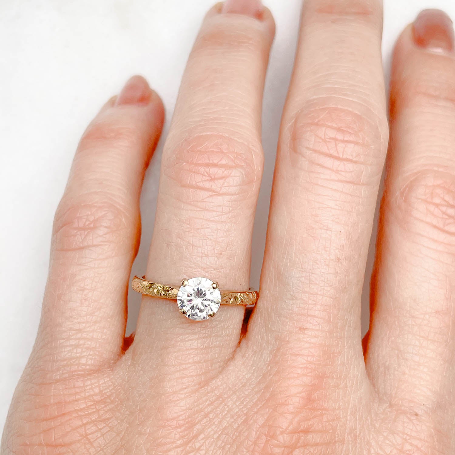 Athena Grande 0.75ct Lab-Grown Diamond Gold Solitaire Engagement Ring