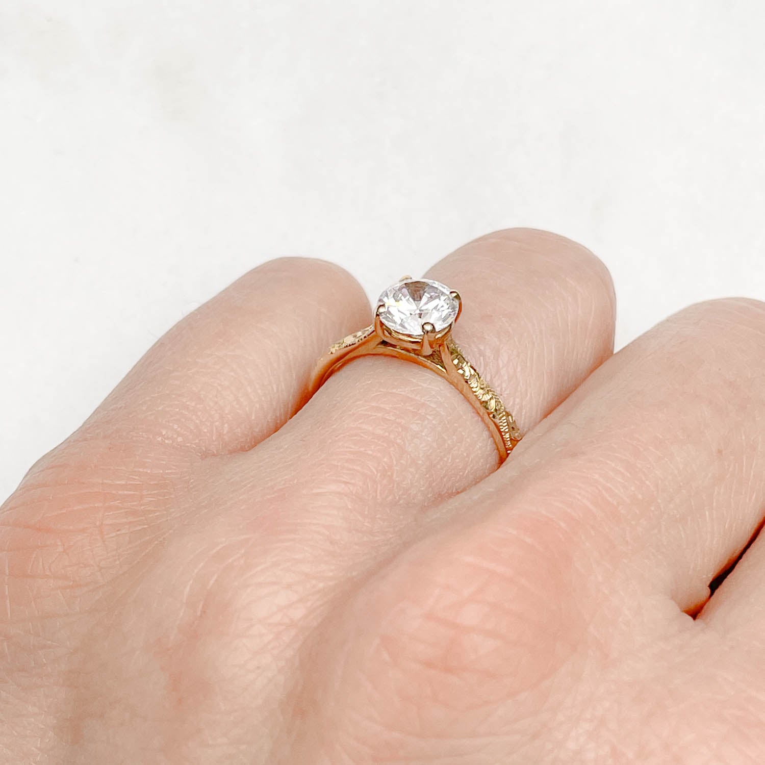 Athena Grande 0.75ct Lab-Grown Diamond Gold Solitaire Engagement Ring