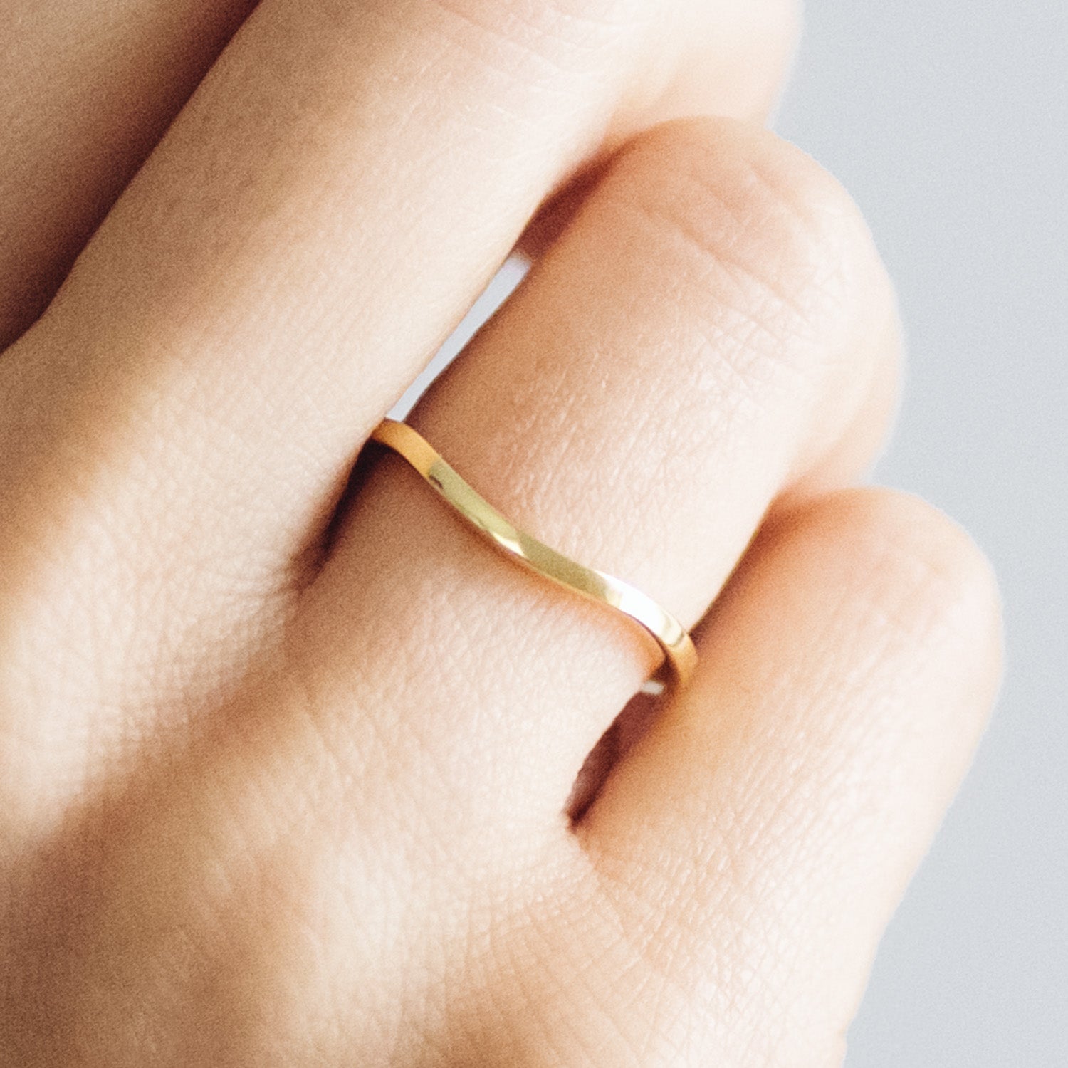 Accademia Gold Wedding Ring