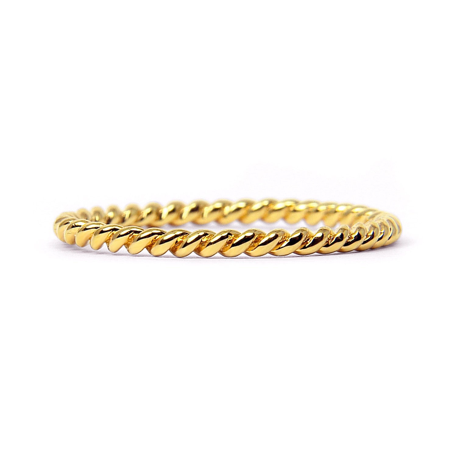 Braided Ethical Gold Ring