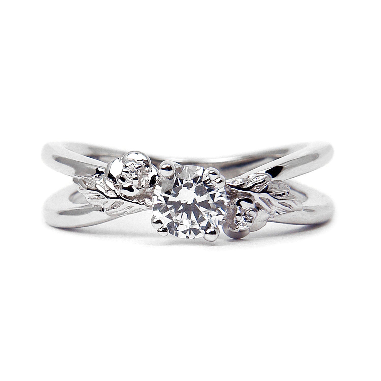 Foliage Diamond Ring