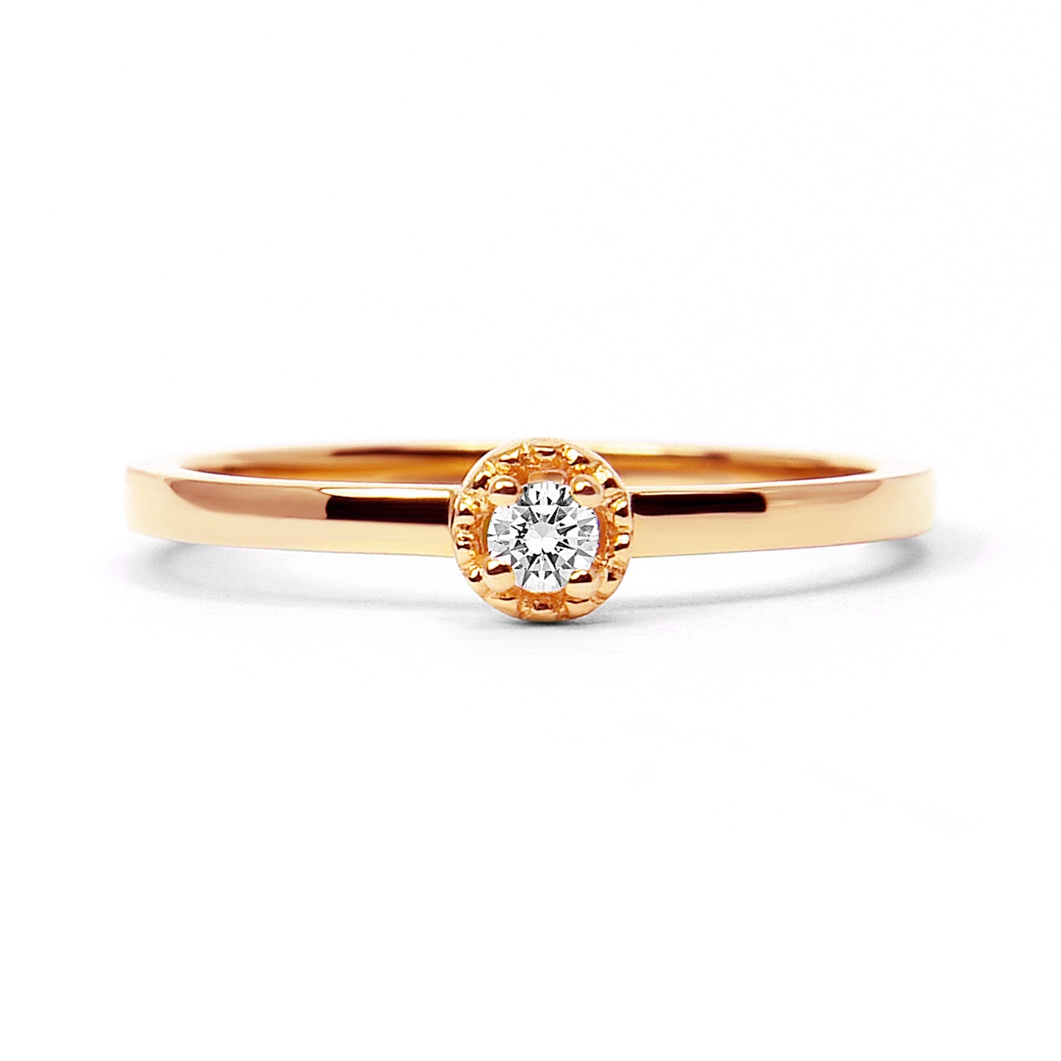 Serenity Ethical Diamond Gold Engagement Ring