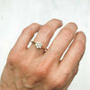Daisy Ethical Diamond Cluster Gold Engagement Ring