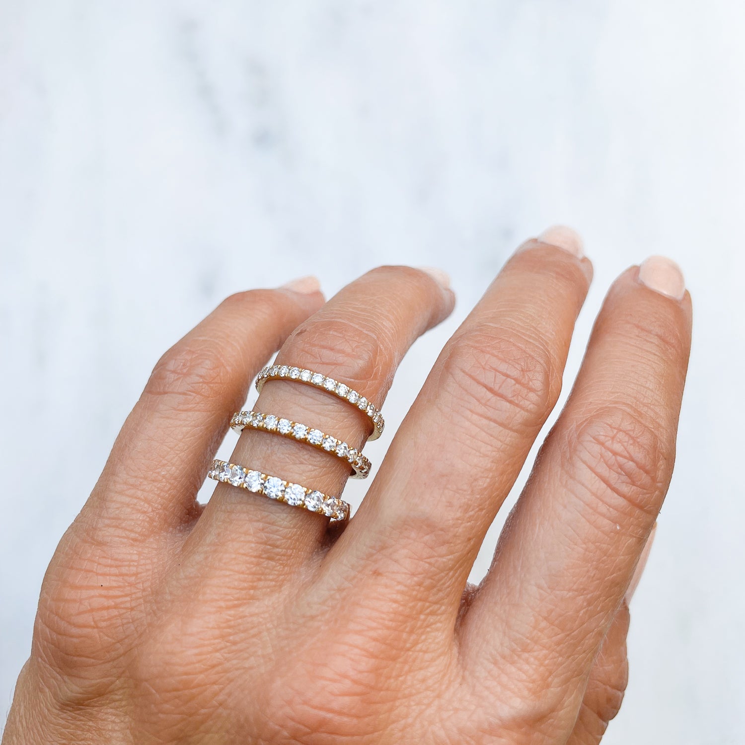 Altair Diamond Gold Eternity Ring