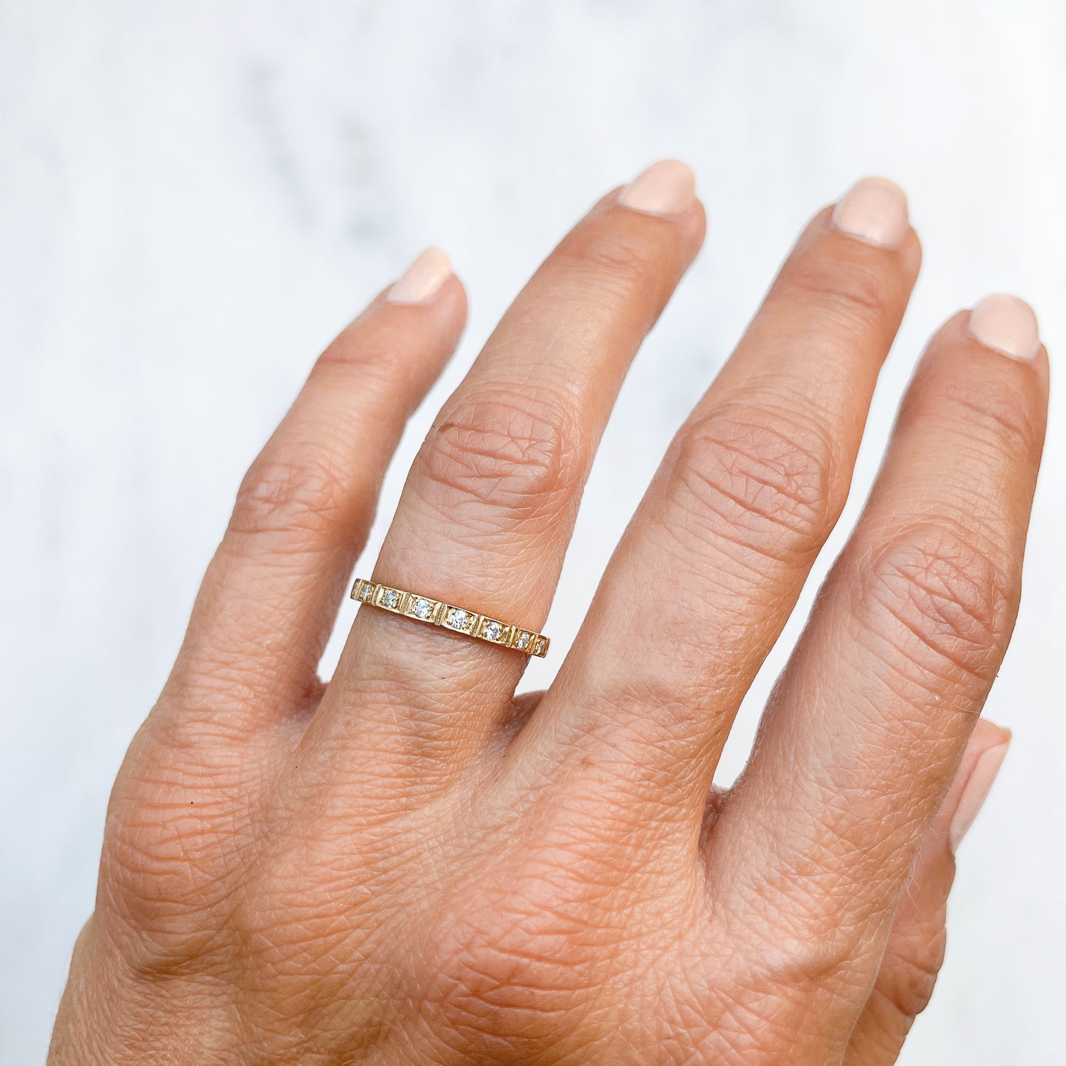 Liberty Diamond Gold Ring