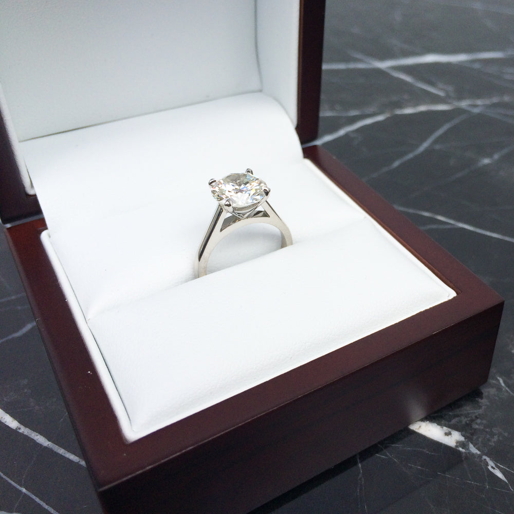 Bespoke Antique Diamond Engagement Ring 2