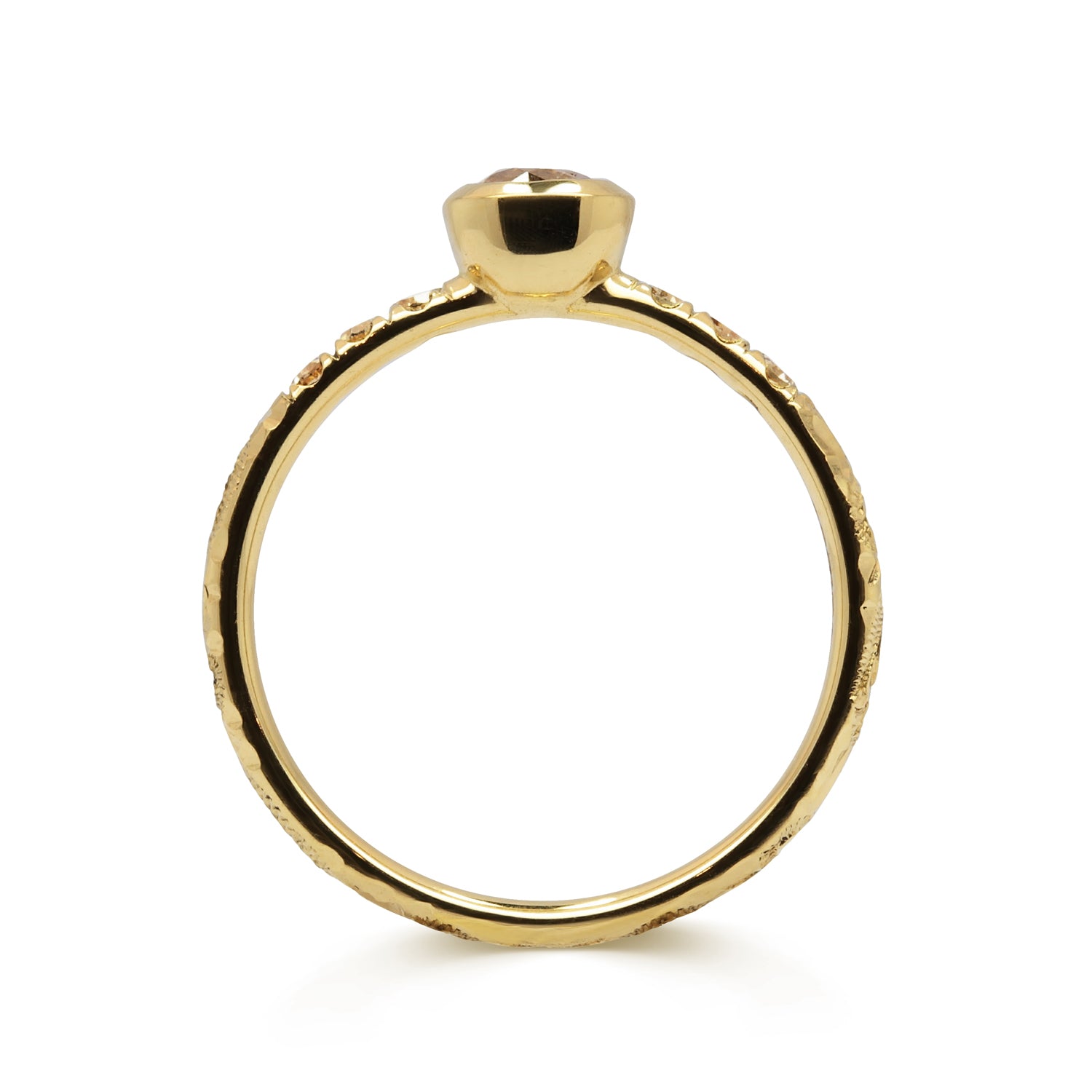 Hera Stella Antique Cognac Diamond Ring