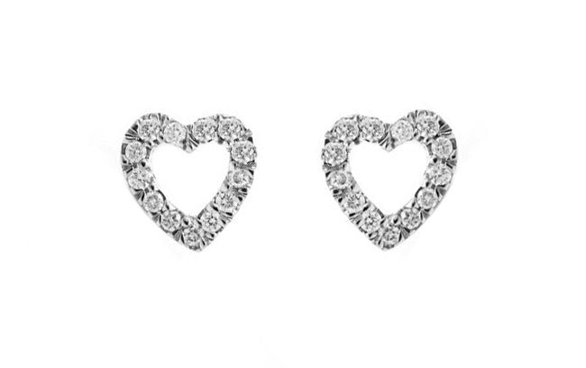 Heart Ethical Diamond Earrings
