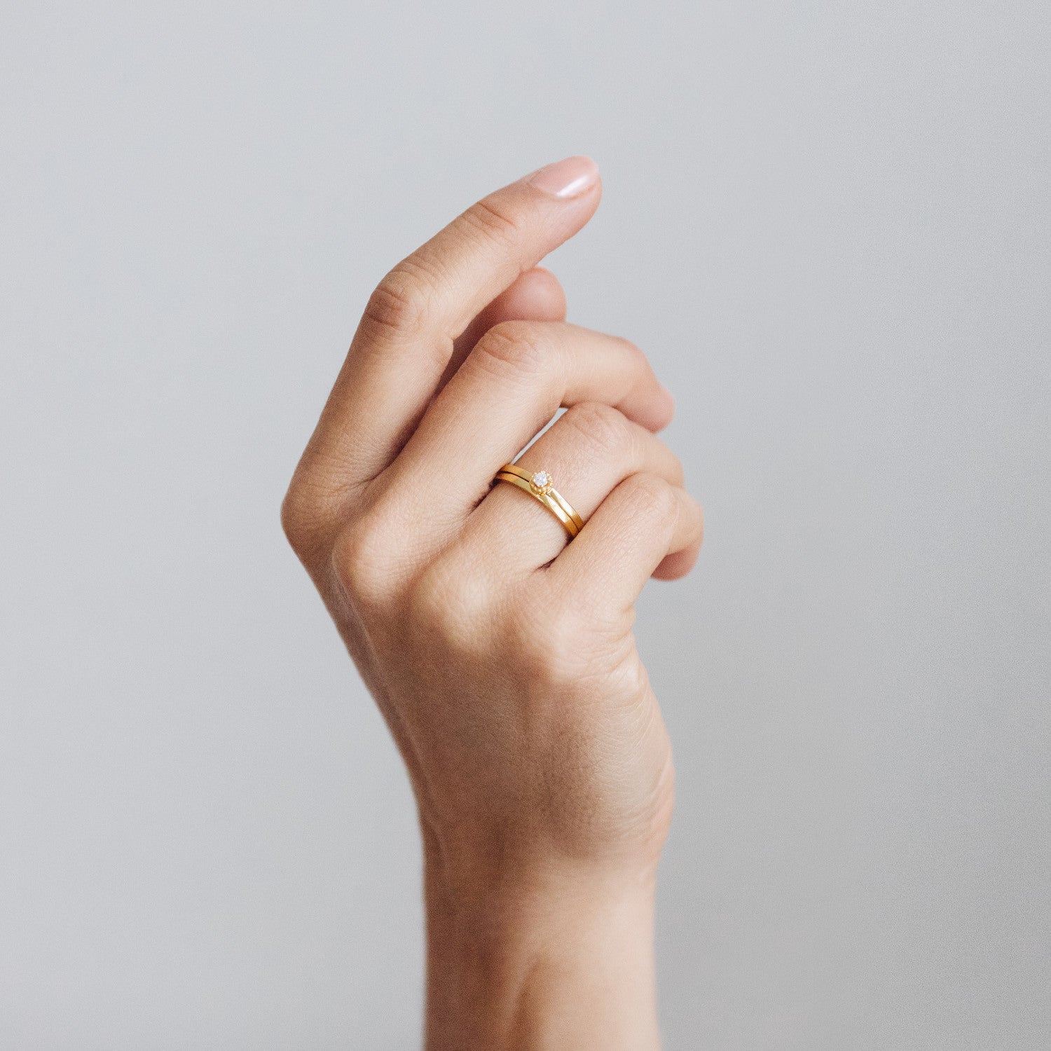 Serenity Ethical Diamond Gold Engagement Ring