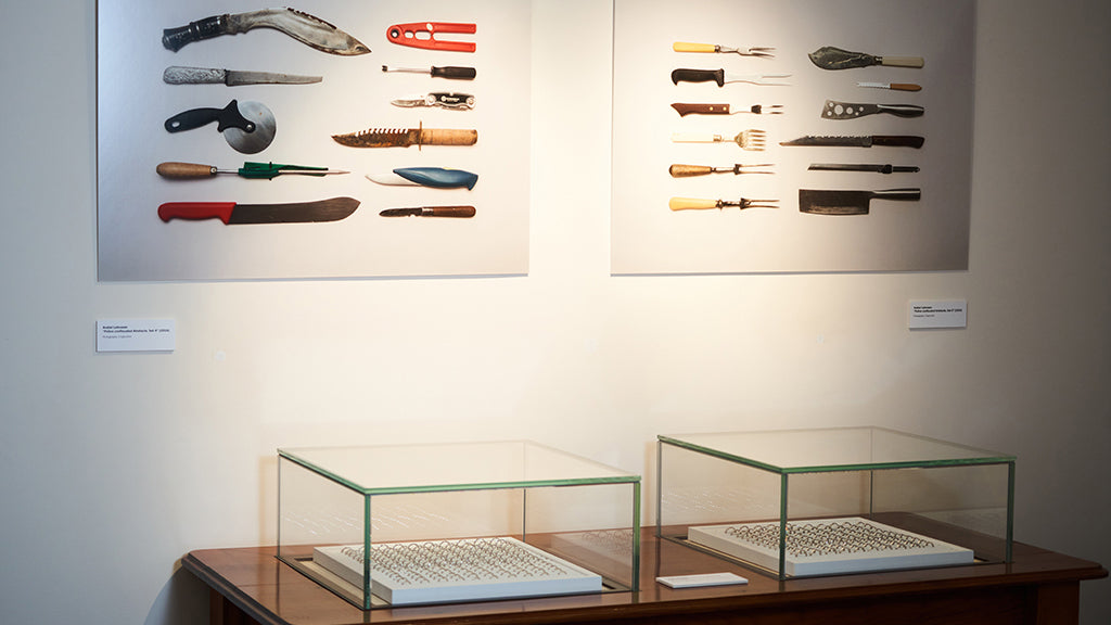 Blunt Blades: Award-winning ethical jeweller Arabel Lebrusan recycles police-confiscated knives for new art exhibition