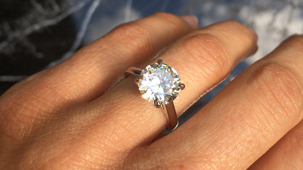 How big should the diamond in my engagement ring be?