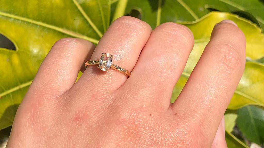 Princess Cut Lab Diamond Vine Halo Big Engagement Ring In 14K White Gold |  Fascinating Diamonds