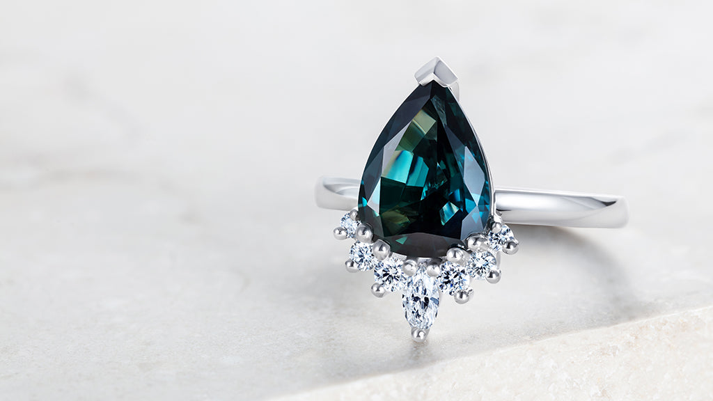 Our favourite blue sapphire engagement rings