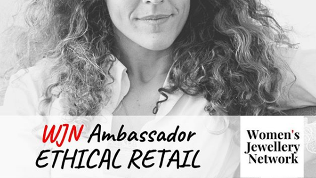 Arabel Lebrusan nominated as Women's Jewellery Network Ambassador for Ethical Retail