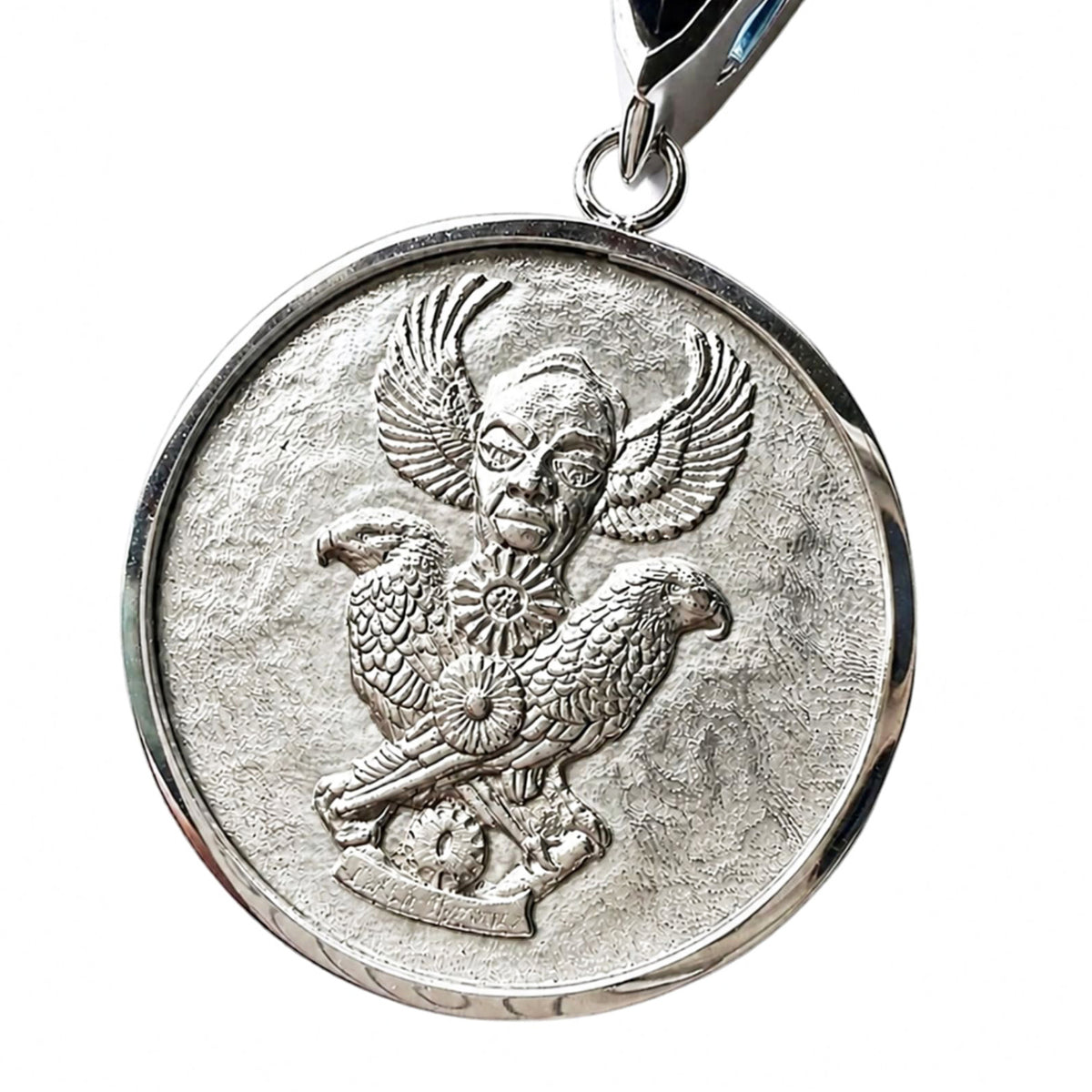 Bespoke Men's Medallion with Custom Coat of Arms