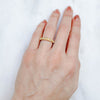 Amare Rosa Ethical Gold and Diamond Wedding Ring