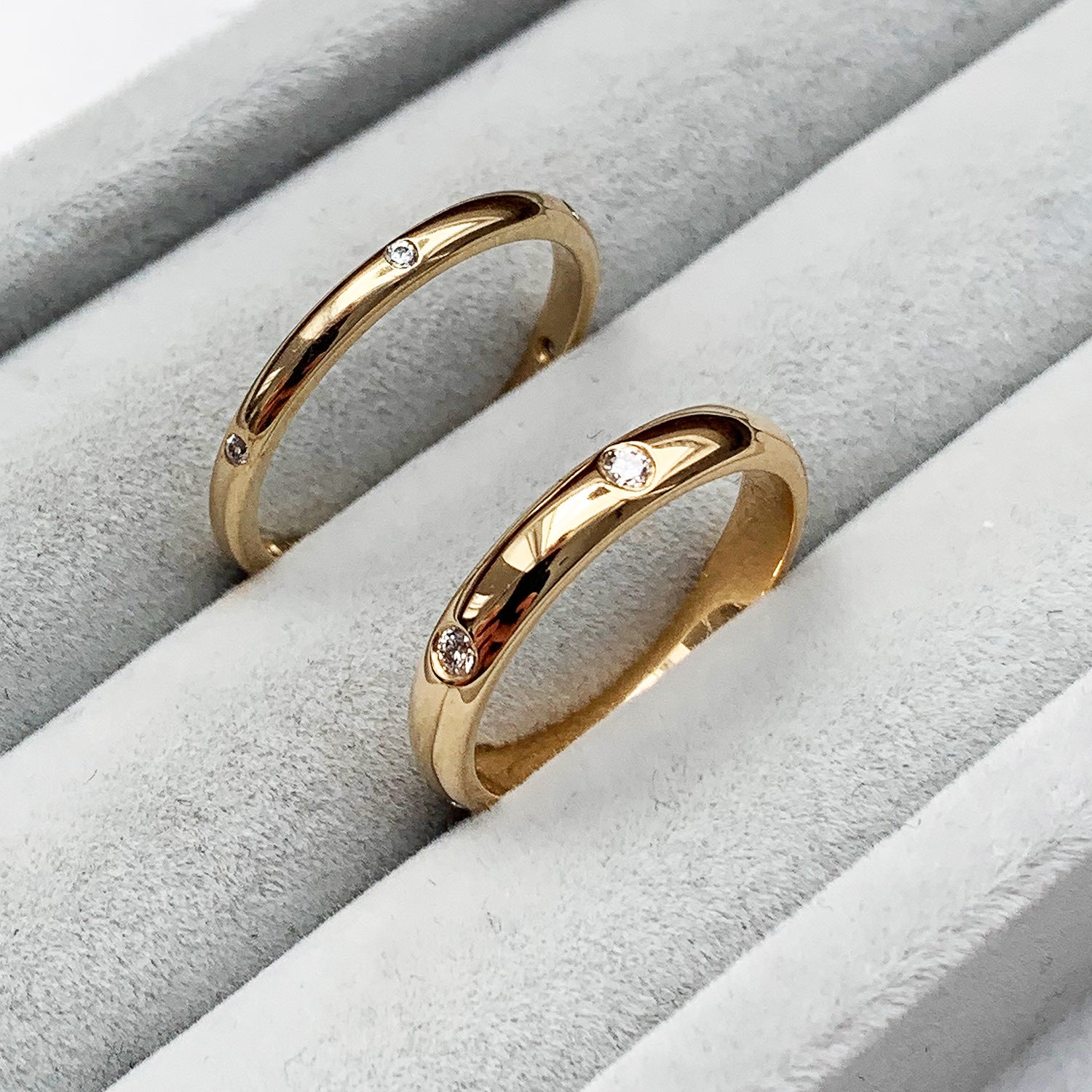 Beloved Diamond Gold Wedding Ring