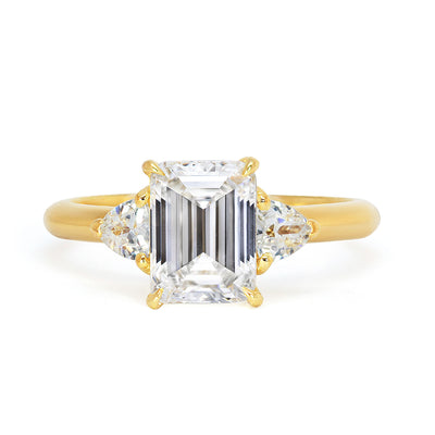Harmonia Ethical Diamond and Gold Trilogy Engagement Ring