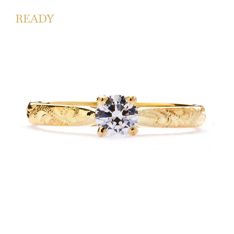 Athena 0.33ct Diamond Engagement Ring
