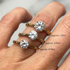 Athena Grande Ethical Diamond Gold Solitaire Engagement Ring