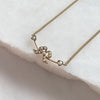 Reclaimed Vintage, Bow Brooch Necklace
