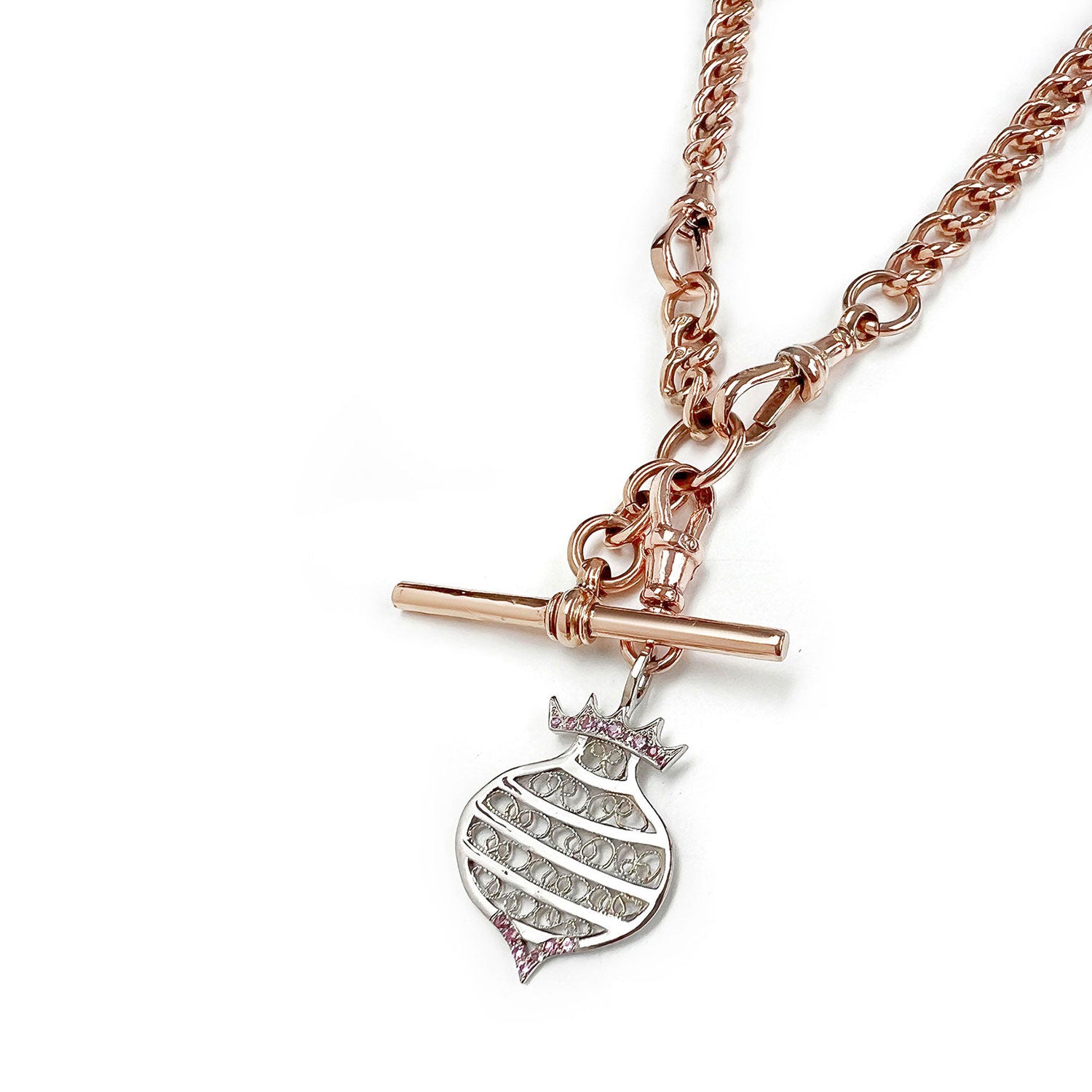 Reclaimed Vintage, Miriam Queen Bee Necklace