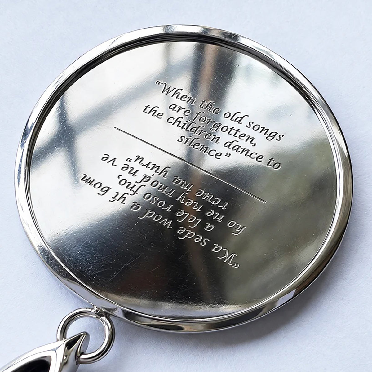 Bespoke Men's Medallion with Custom Coat of Arms