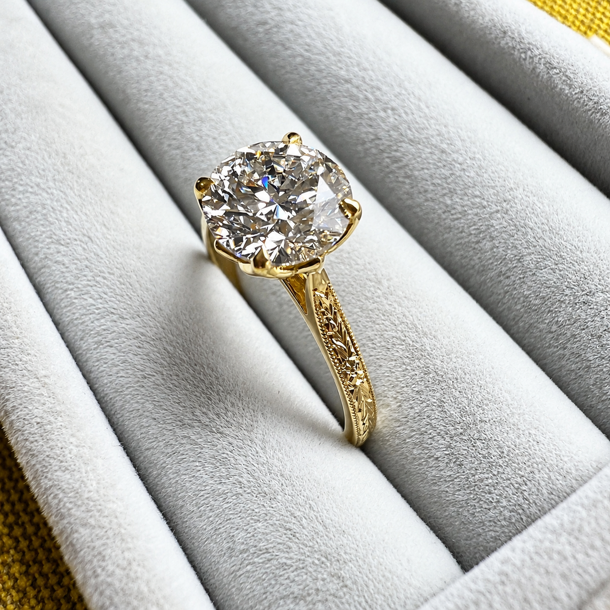 Bespoke Freddie Lab-Grown Diamond Solitaire Engagement Ring