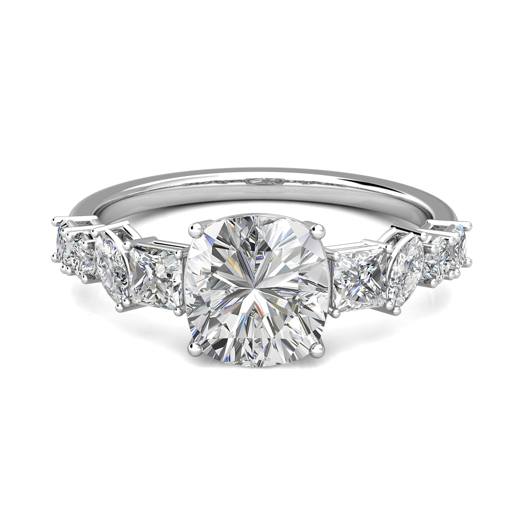 Minerva Lab-Grown Diamond Engagement Ring