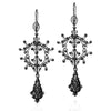 Filigree Silky Drop Chandelier Earrings