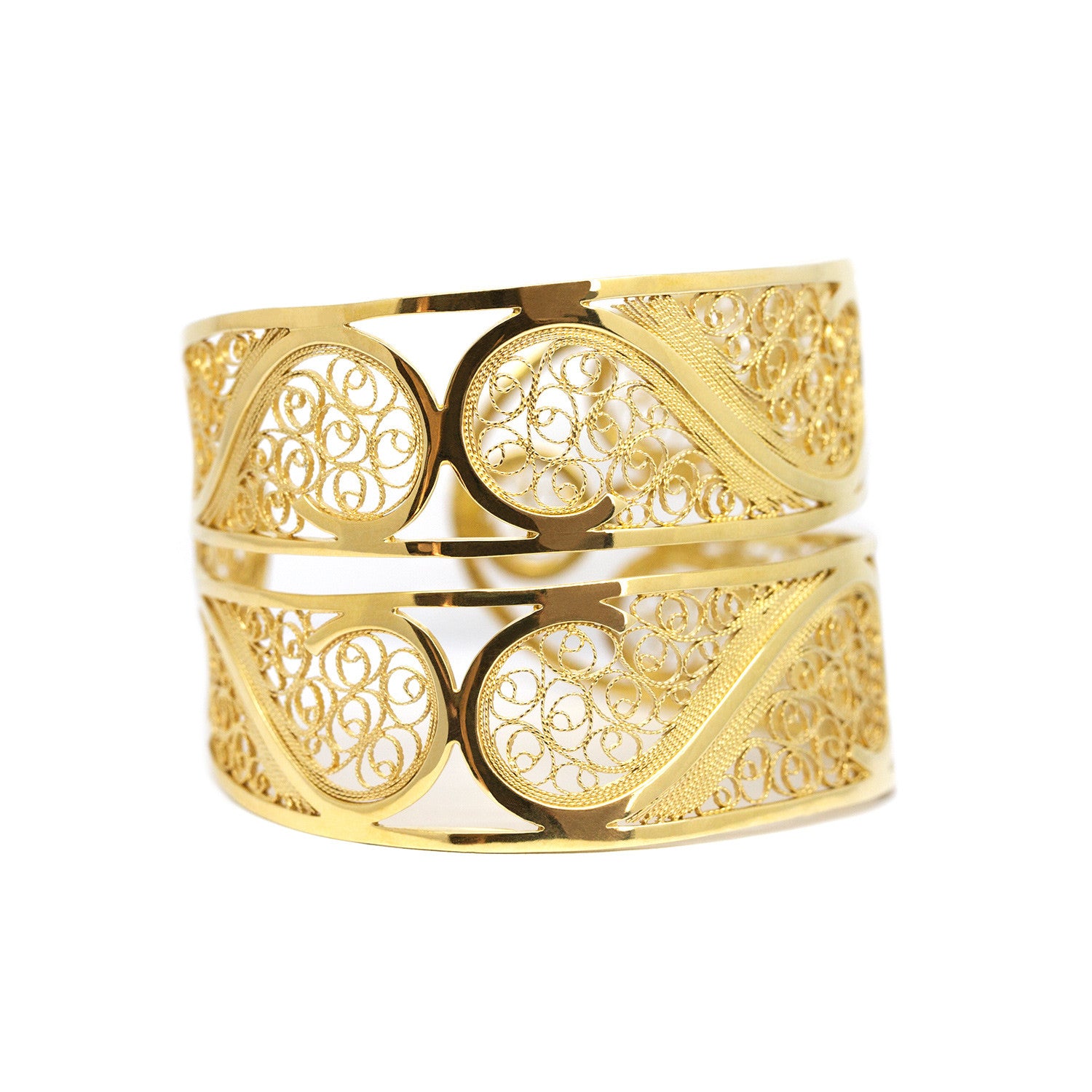 Filigree Links Bangle