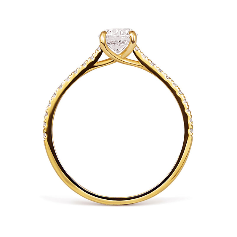 Altair Ethical Diamond Engagement Ring, 18ct Fairtrade Gold
