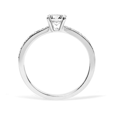 Aurora Borealis Ethical Diamond Platinum Engagement Ring - Arabel Lebrusan