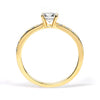 Aurora Borealis Ethical Diamond Engagement Ring, 18ct Fairtrade Gold