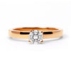 Aurora Ethical Diamond Engagement Ring, 18ct Fairtrade Gold