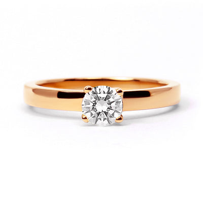 Aurora Ethical Diamond Engagement Ring, 18ct Fairtrade Gold