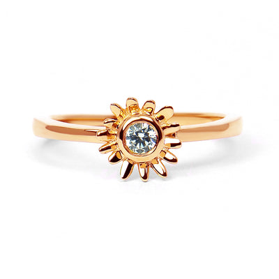 Bellis Ethical Diamond Engagement Ring, 18ct Fairtrade Gold