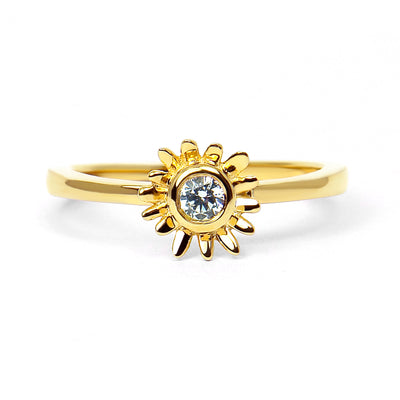 Bellis Ethical Diamond Engagement Ring, 18ct Fairtrade Gold