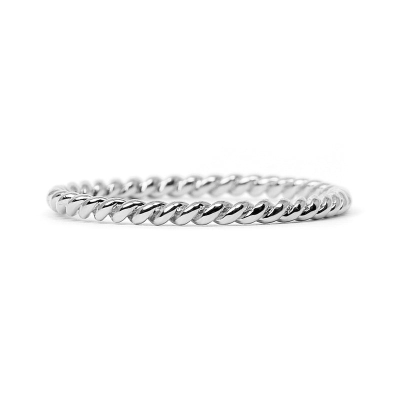 Braided Ethical Gold Wedding Ring, 18ct Ethical Gold