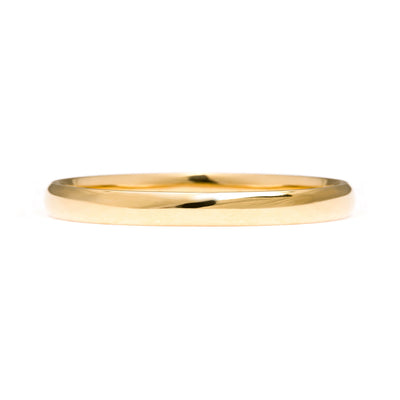 Court Ethical Gold Wedding Ring, Thin