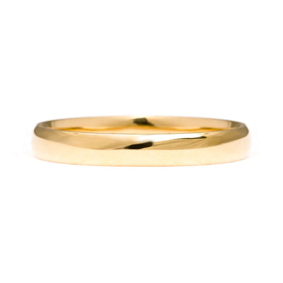 Court Ethical Gold Wedding Ring, Thin 2