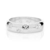 D-Shape Diamond Star Ethical Gold Wedding Ring 2