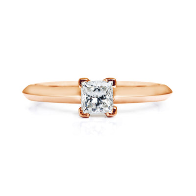 Diana Ethical Diamond Engagement Ring, 18ct Fairtrade Gold - Arabel Lebrusan